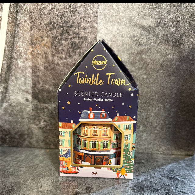 Twinkle town  candle