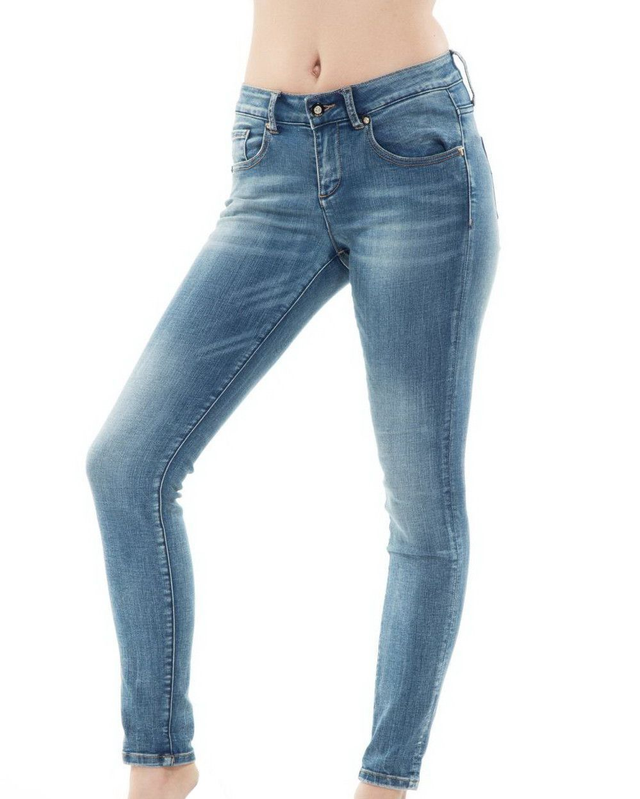 TAKE-TWO Jeans donna Lavaggio medio skinny fit