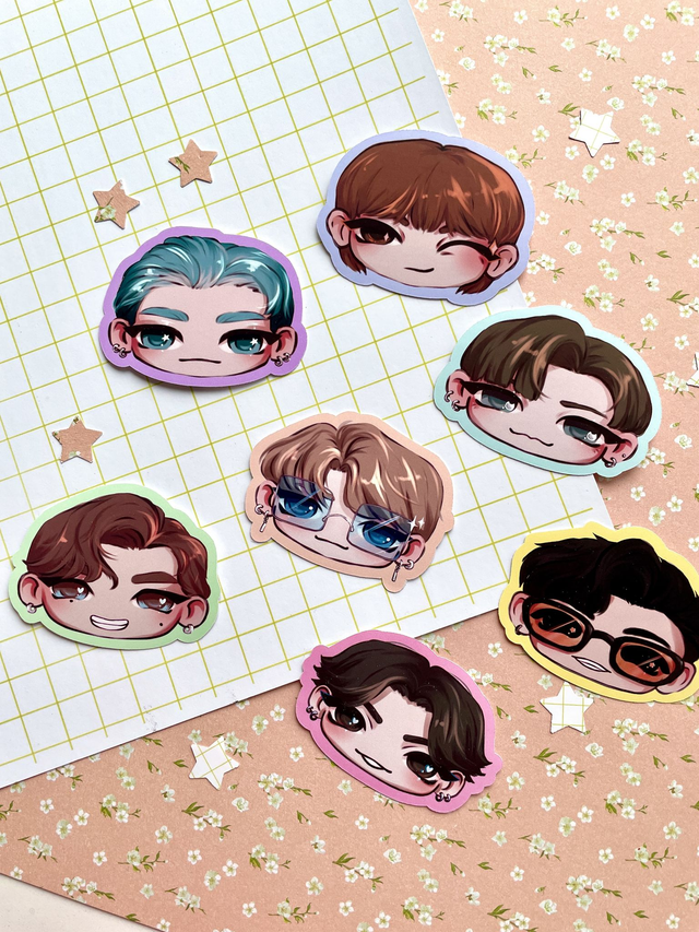 BTS Chibi Sticker