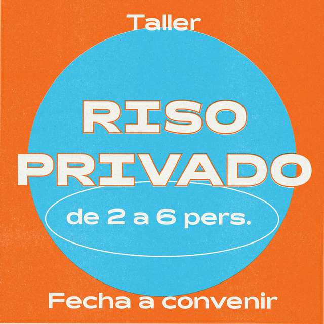  Taller de Risografía para grupos cerrados