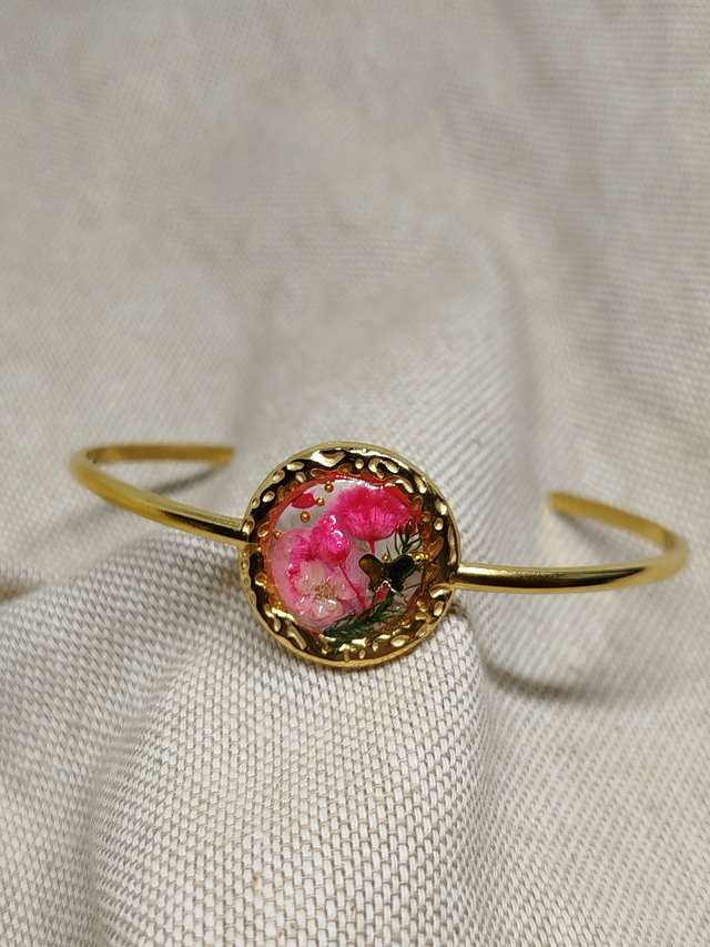 Bracelet Maëlys coloris rose