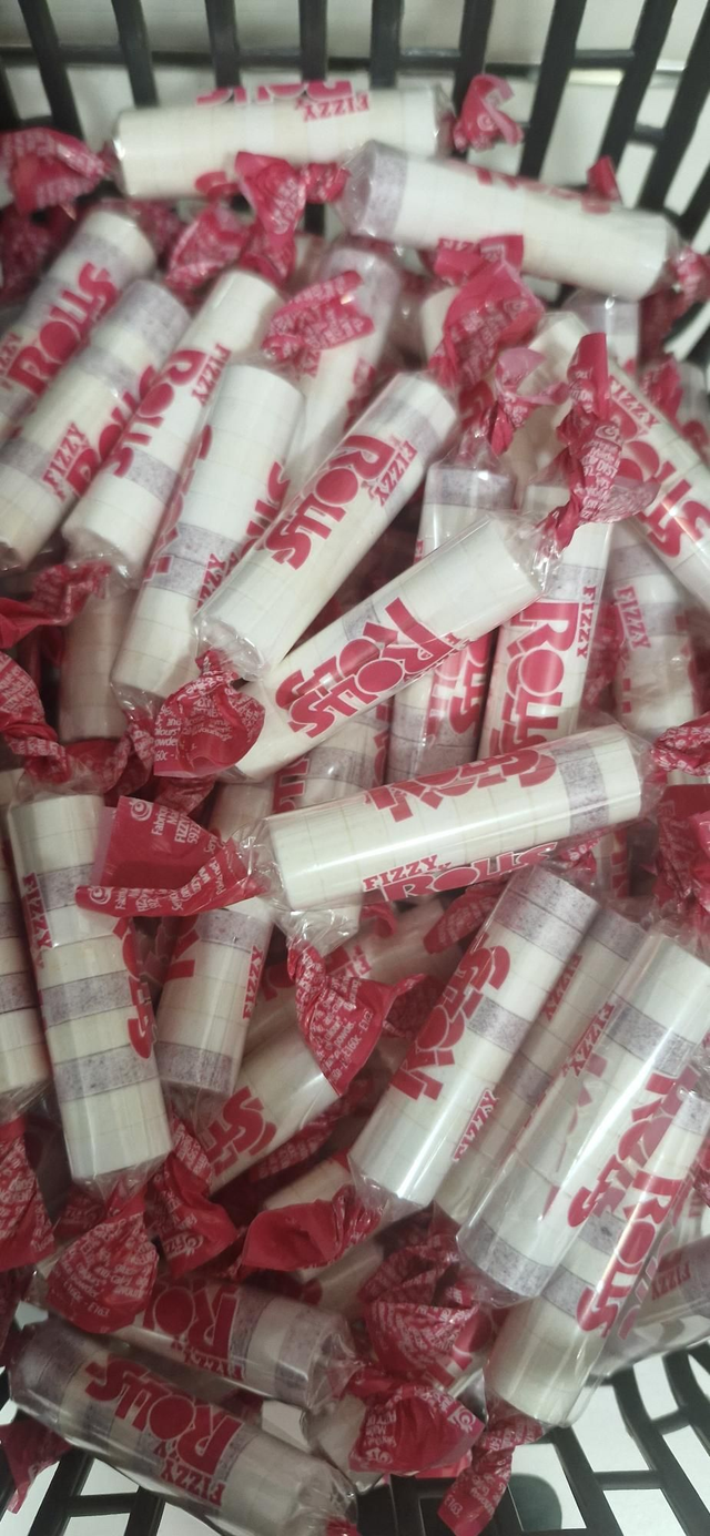 Rouleau bonbon d&#039;extrose 