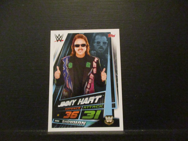 Jimmy Hart - W Legends Slam Attax Universe Original Trading Card #200