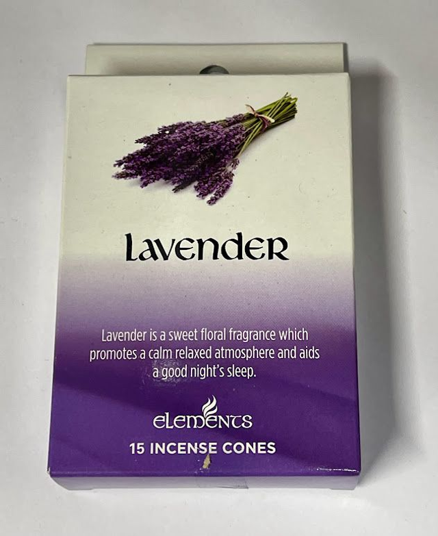 Elements Incense Cones - Lavender