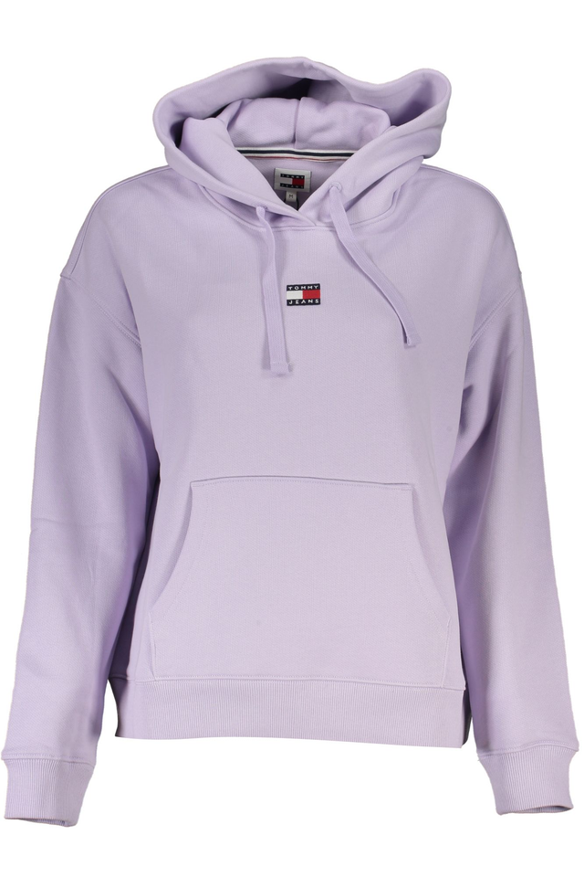 TOMMY HILFIGER FELPA SENZA ZIP DONNA VIOLA