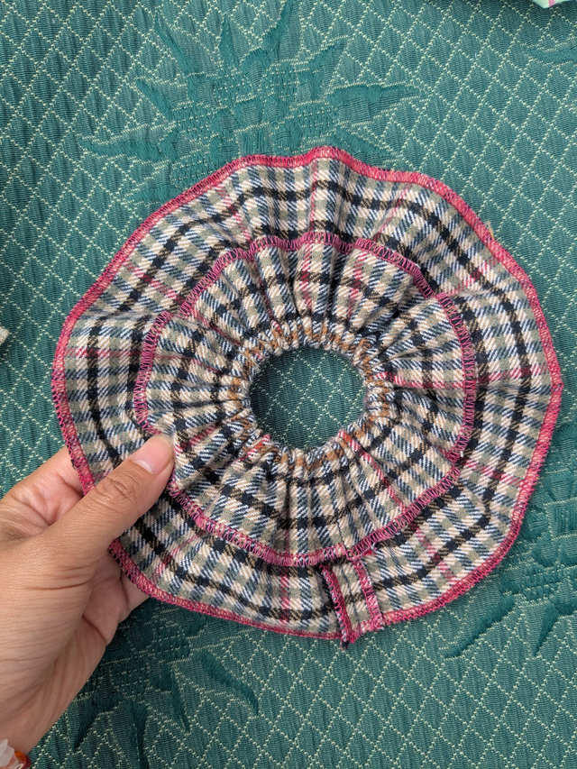 Chouchou FROUFROU Lainage à Carreaux