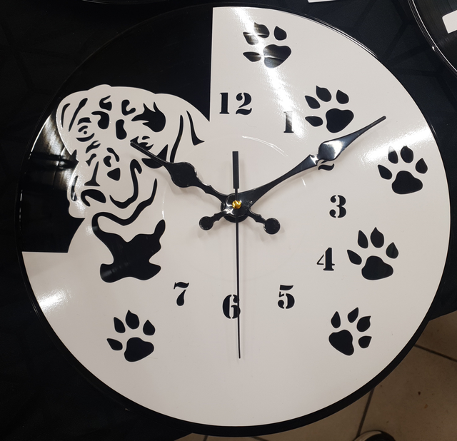 Horloge thème chien