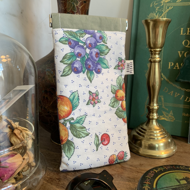 Étui à lunettes patchwork - taille M