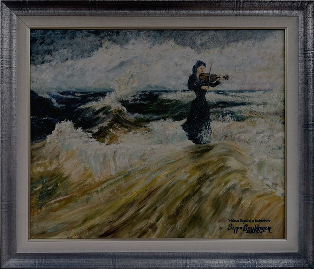 24. Viulistin vapaus (60x50 cm)