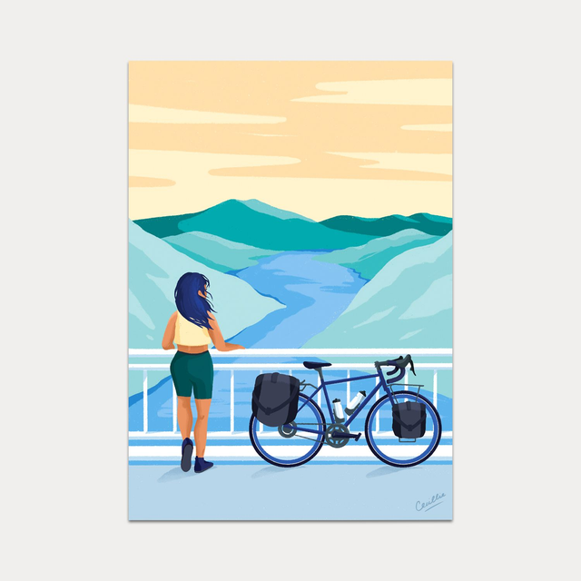 Mint touring bike
