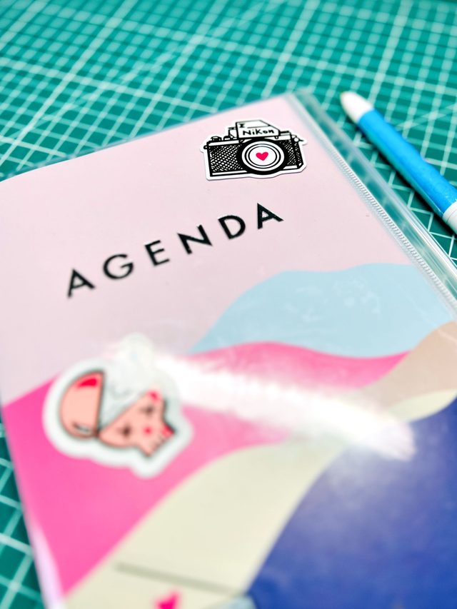 Nikon F Camera Vinyl Sticker