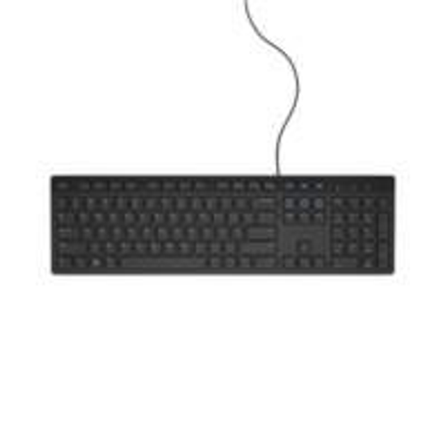 DELL KB216 Keyboard USB QWERTY US International Zwart