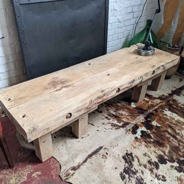 Console / banc brutaliste