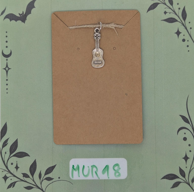 MUR18 Pendentif Guitare 