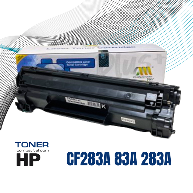 Toner Compatível com HP 283A CF283A M127FN M127FW M125 M201 M225 M226 M202 M201DW