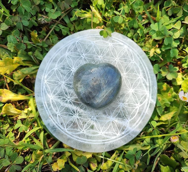 Coeur Labradorite A+