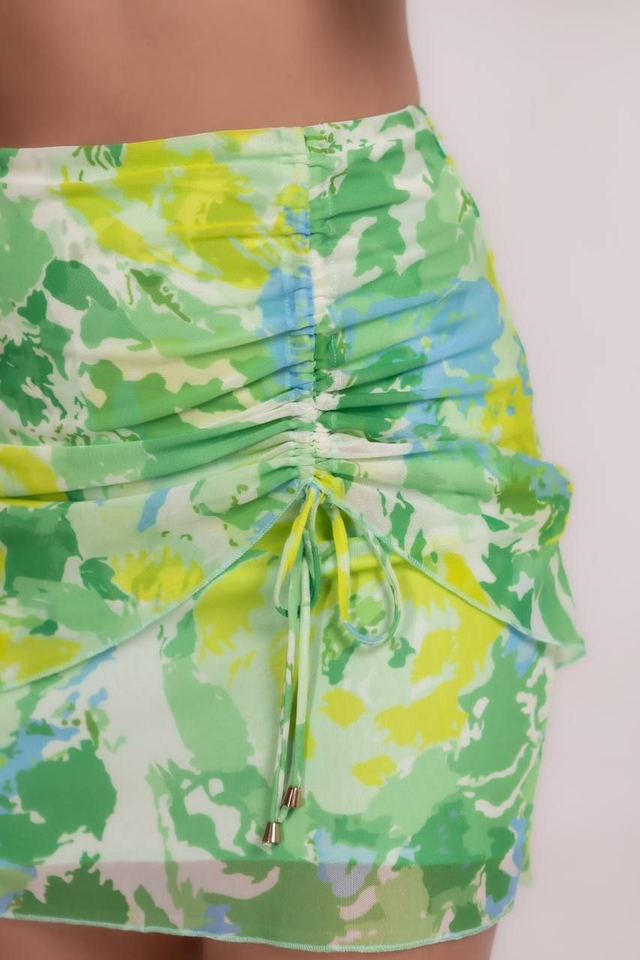 Skirt color spots