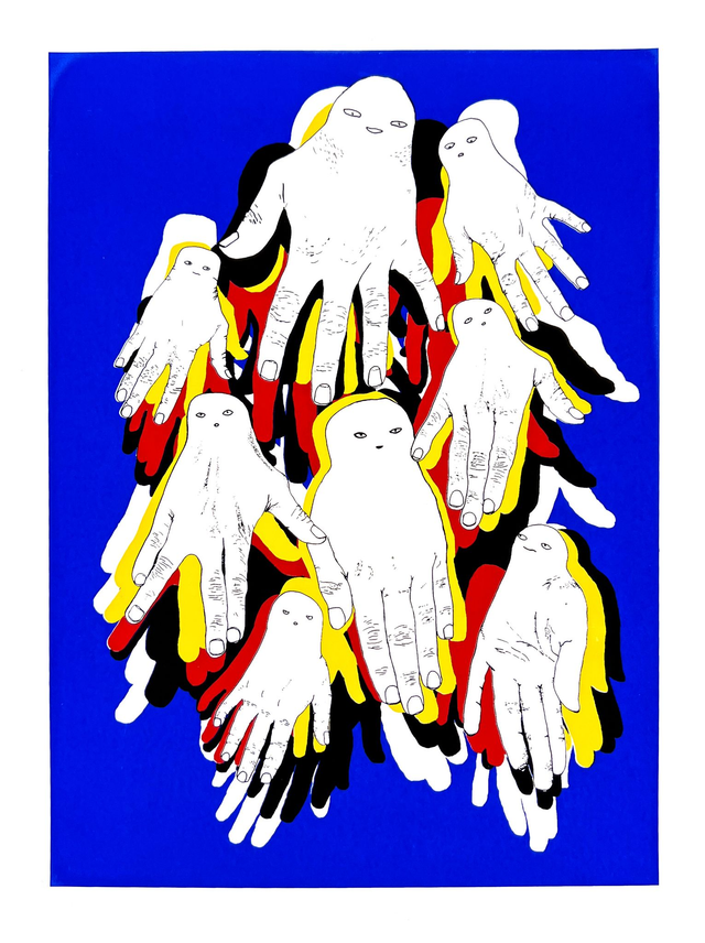 Laurie Meslier - Mains Fantômes - F2880