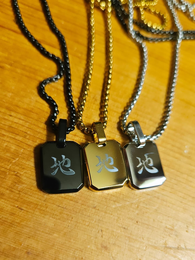 Collier élémentaire kanji air 🍃