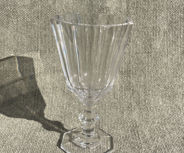 Rotweinglas Villeroy & Boch achteckig