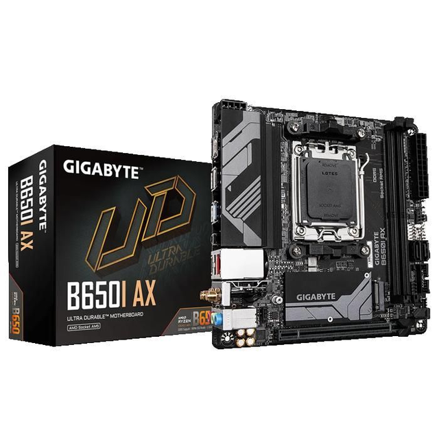 02.2.0009 – Scheda Madre Gigabyte B650I AX AM5 – Mid Range Mini‑ITX con WiFi integrato
