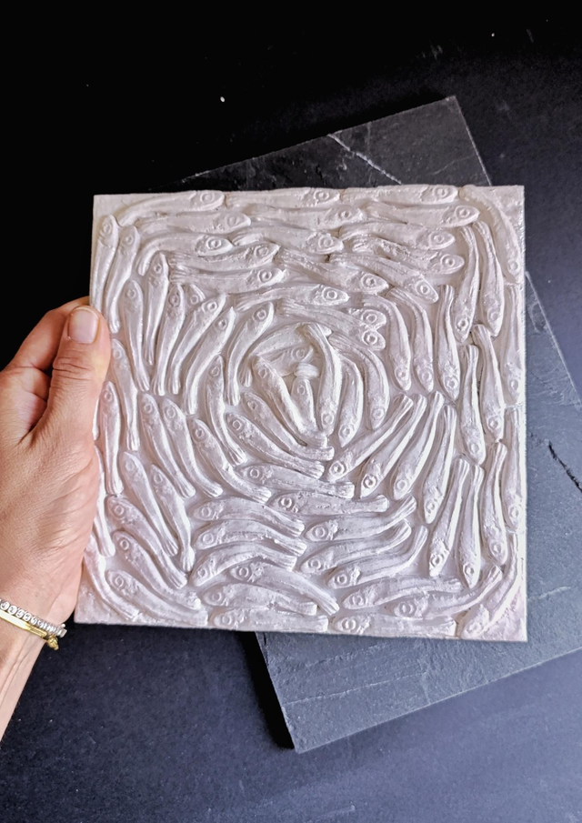 Big tile Clear beige 