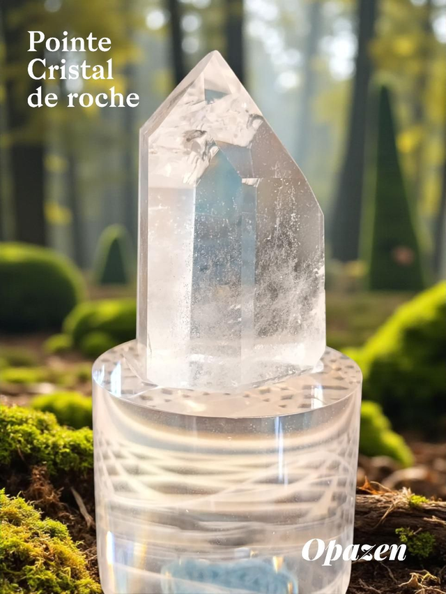 Pointe Cristal de roche 