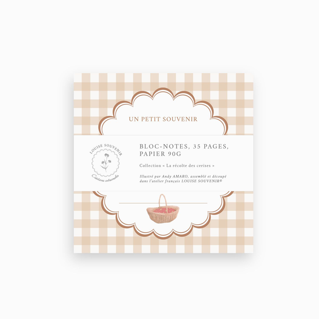 Bloc-notes - La récolte des cerises