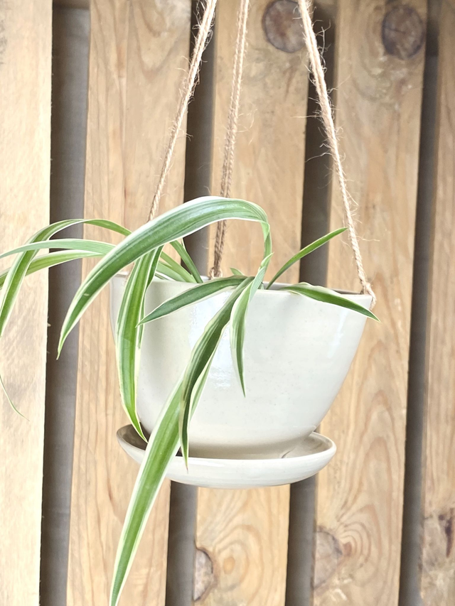 Pot suspendu_Taille M_beige