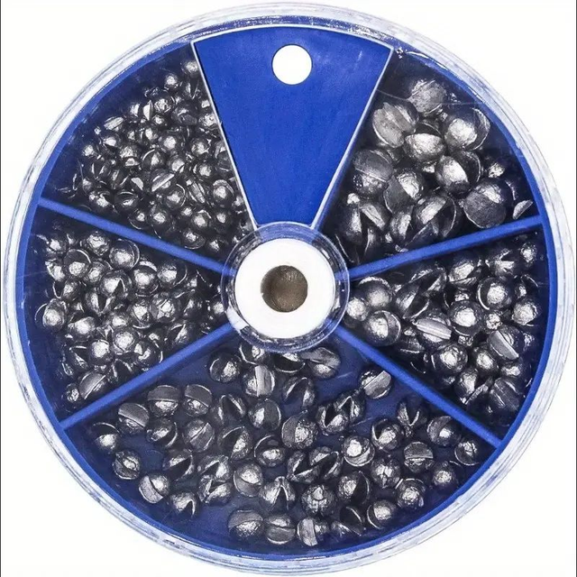 Plombs de Pêche, 5 Tailles 205 PC