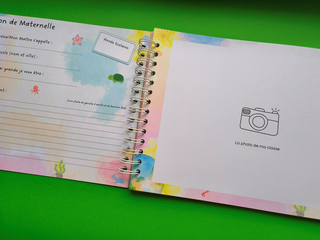 Album souvenir de photos de classe