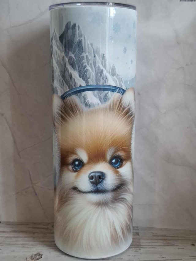 Gourde Canette Spitz en montagne