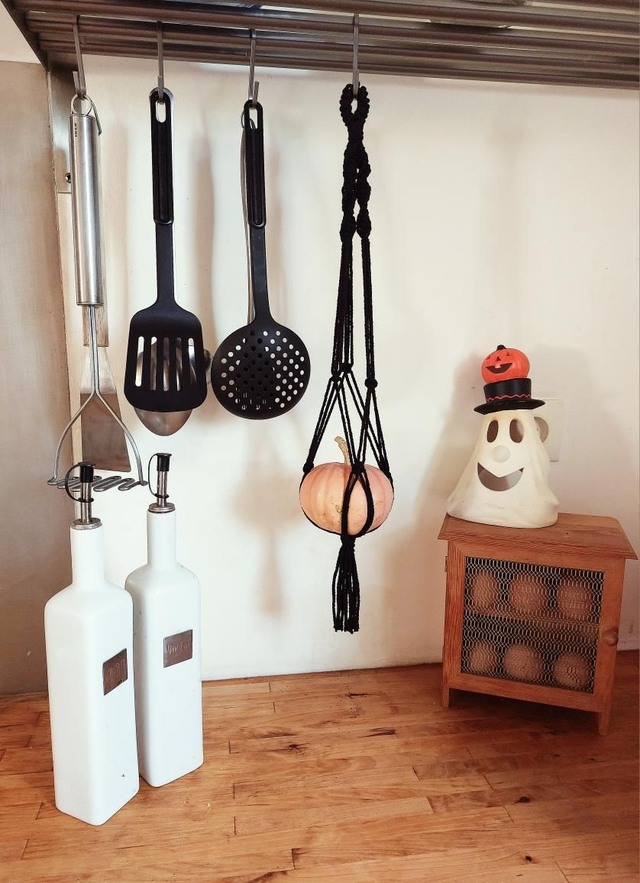 1 Mini suspension macramé