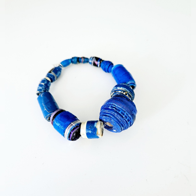 Unique Shape &amp; Color ECO Handmade Beads Bracelet