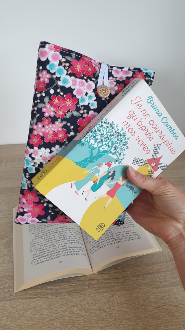 Pochette à livre POCHE ou BROCHE SAKURA