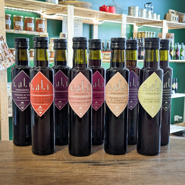 Vinaigre rouge aromatisé - Poilfol