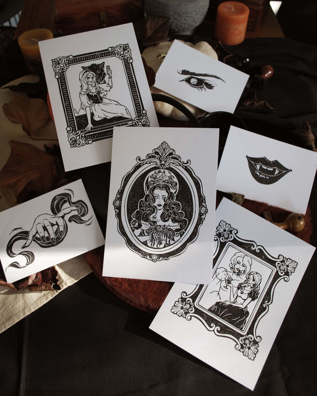 Totem Bouche de vampire