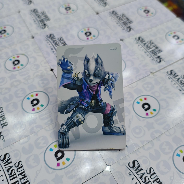 Tarjeta Amiibo Wolf / Smash Bros