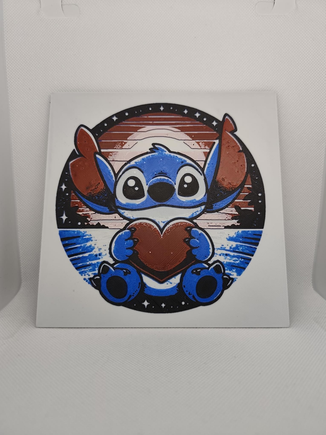 Stitch love tableau (160x160mm)