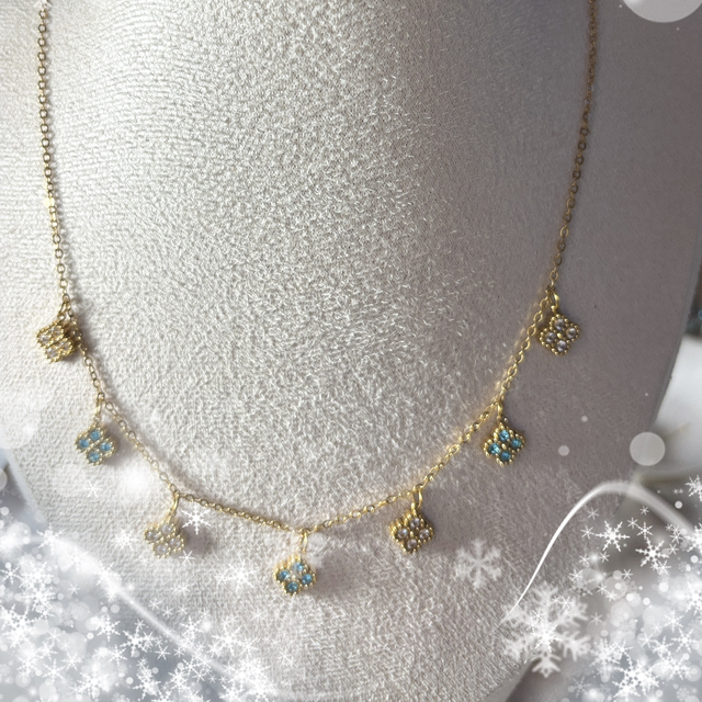 Parure Kalysta collier et bracelet