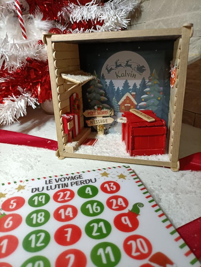 La Boîte Magique du Lutin – Décoration interactive et aventure de Noël de 24 jours