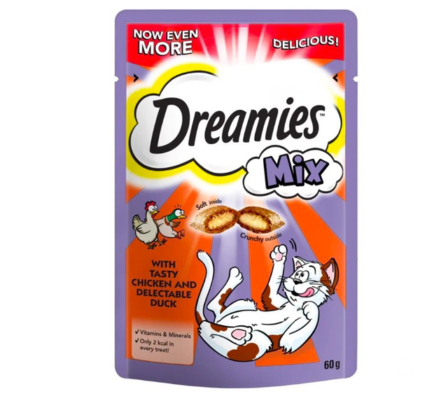 Dreamies Mix Chicken &amp; Duck