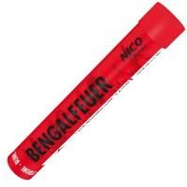 Bengalfeuer, rot blink, strobe, KAT F1