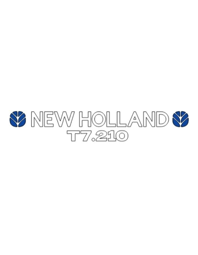 New holland t7.210 two tone