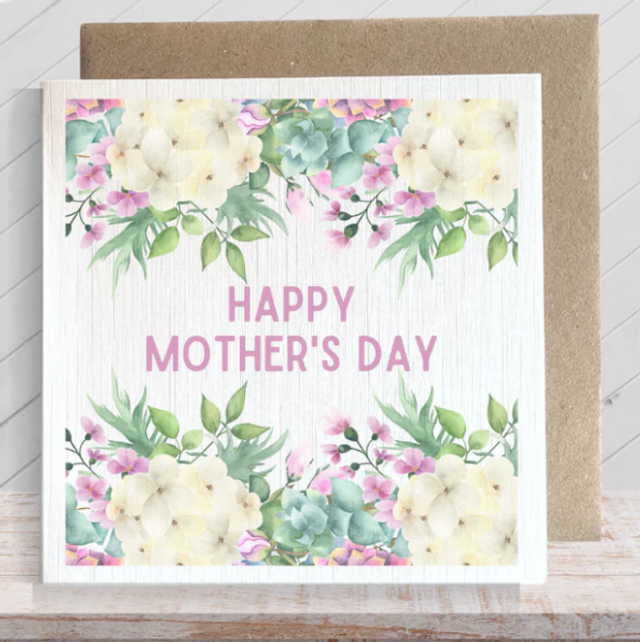 Floral Mother’s Day Card 