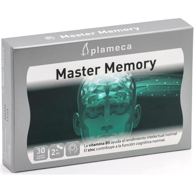 Master Memory SinGluten 30caps Plameca