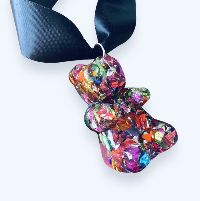 Balloon Bear Necklace