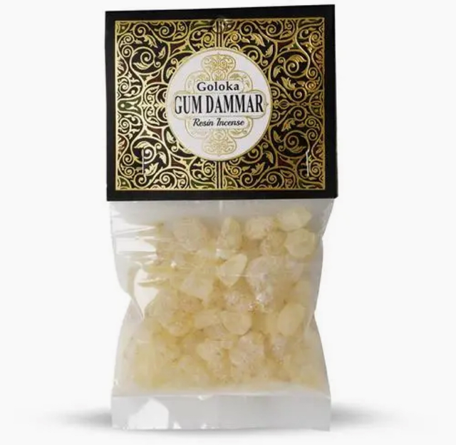Goloka Gomme d'encens en résine Dammar 