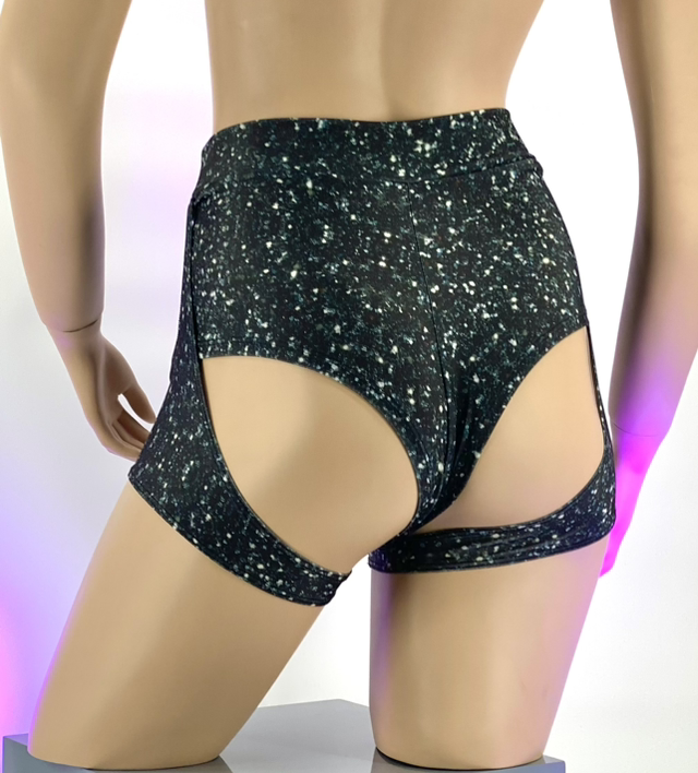 Short Cartuchera Glitter Dark