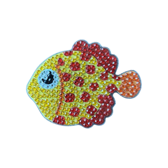 Yellow/Red Fish Magnet